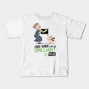 Marie curie 03 Kids T-Shirt